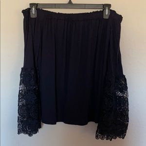 LOFT Bell Sleeved Top